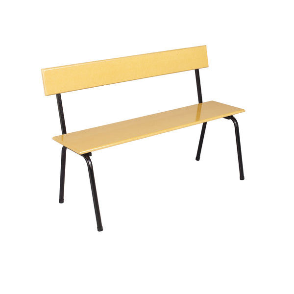 Hedcor bench with backrest