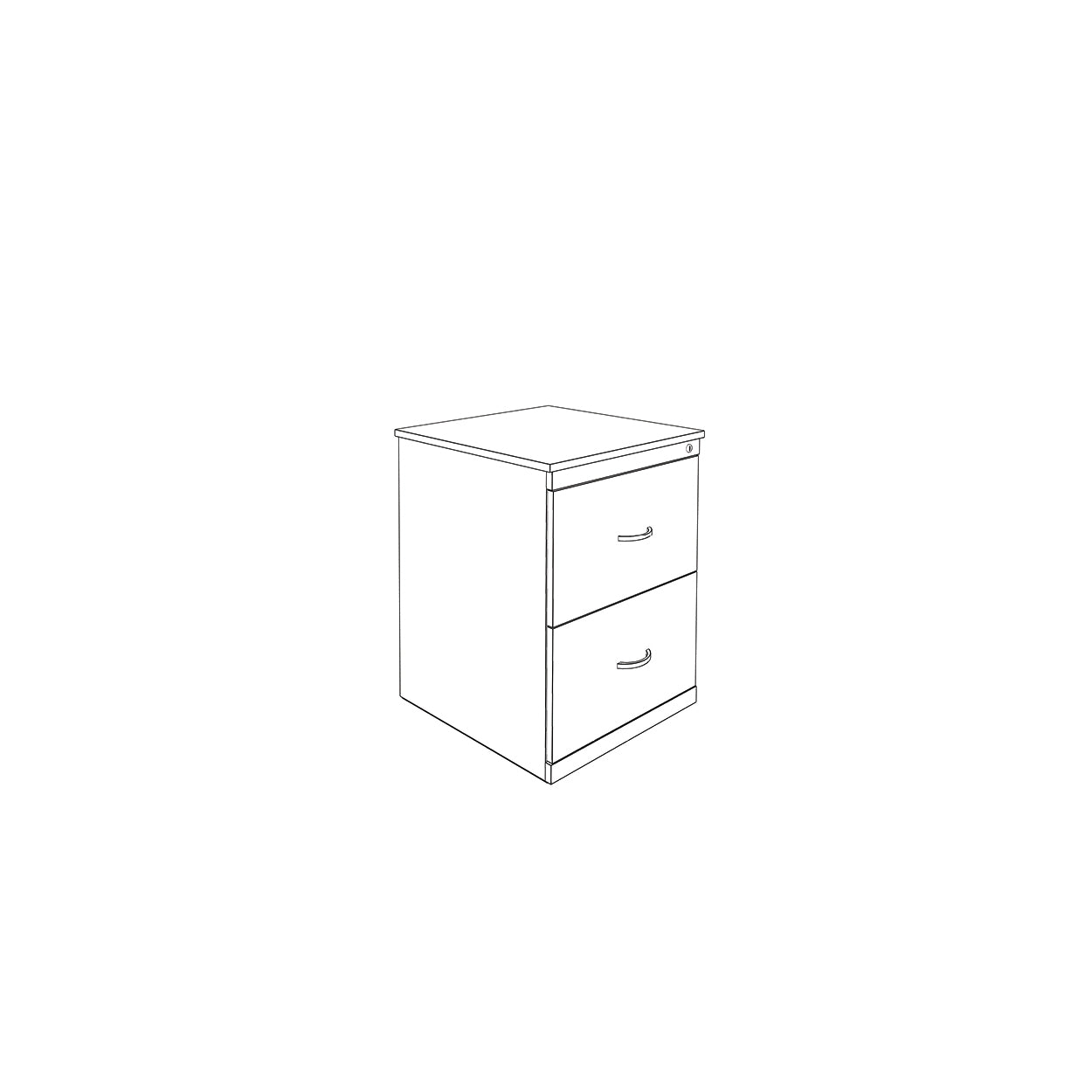 Hedcor filing 2 drawer