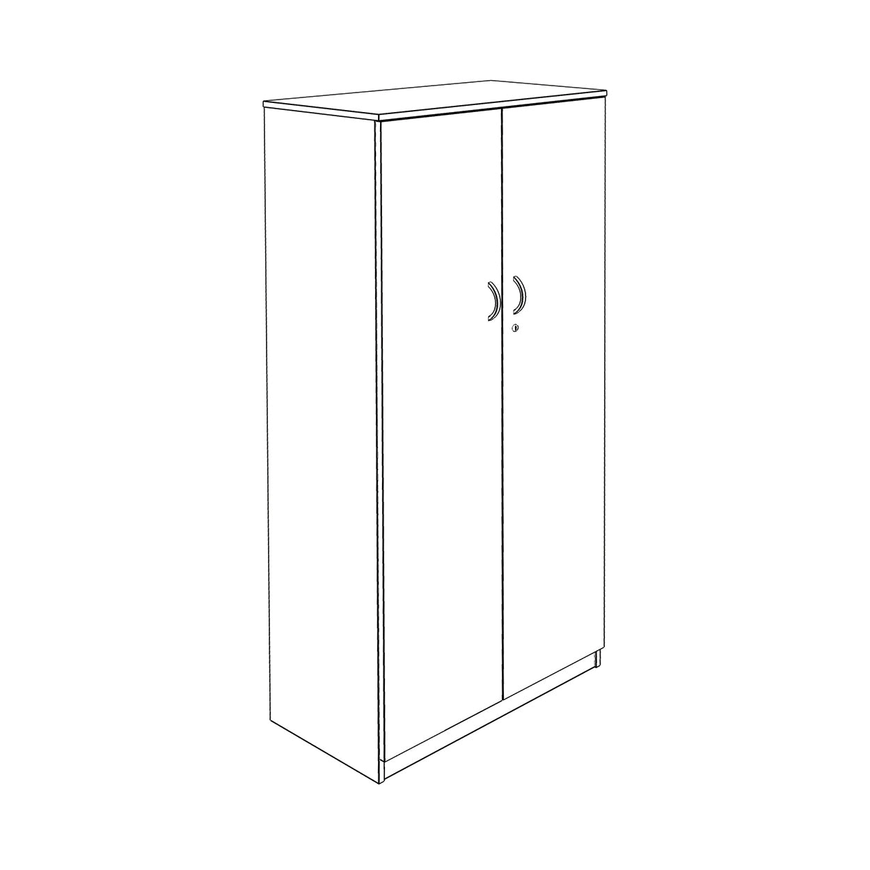 Hedcor Cobalt 32mm closed bookcase